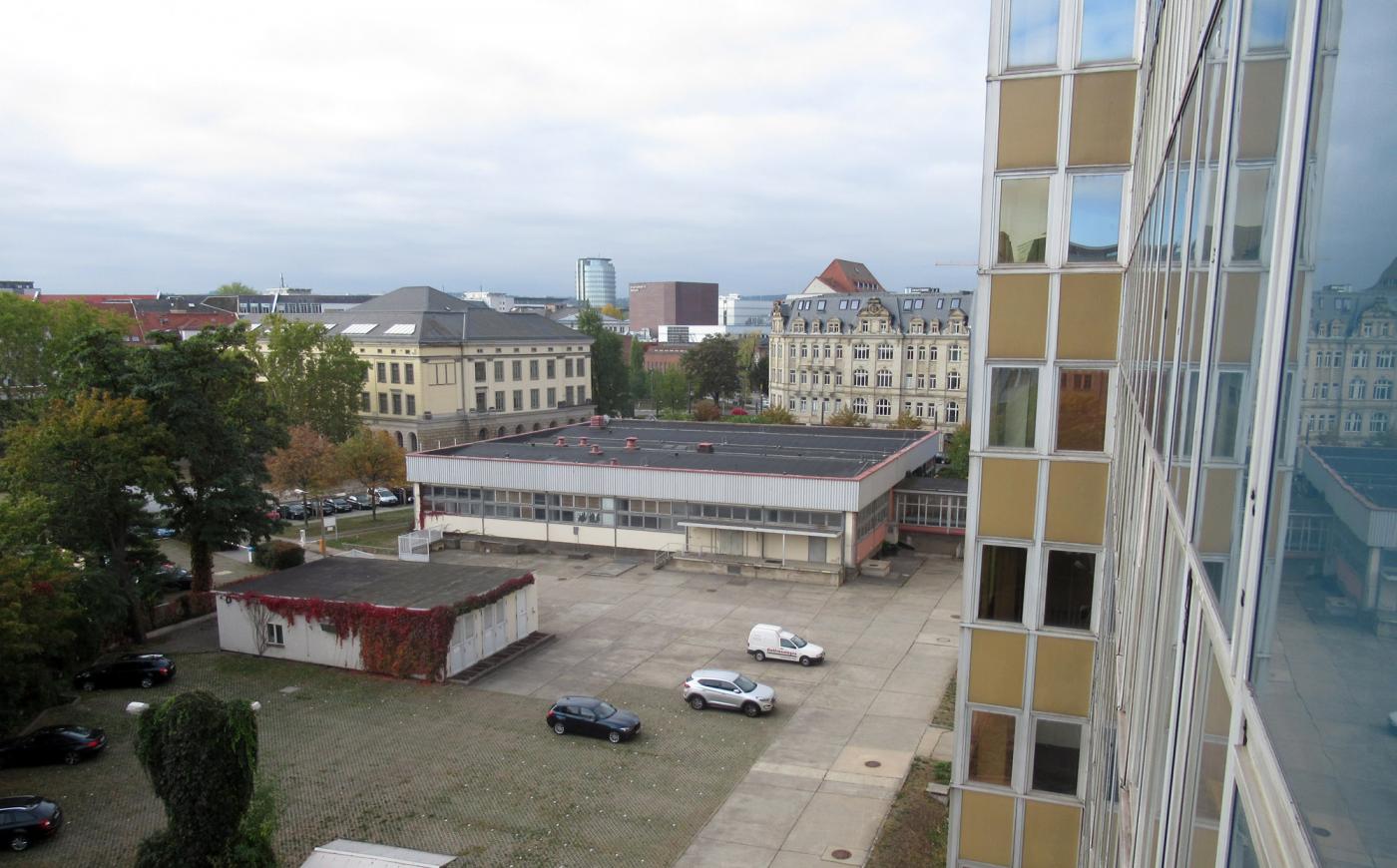 Rückbau der Gebäudesubstanz auf dem Areal Schützengarten, Könneritzstraße 25 in Dresden