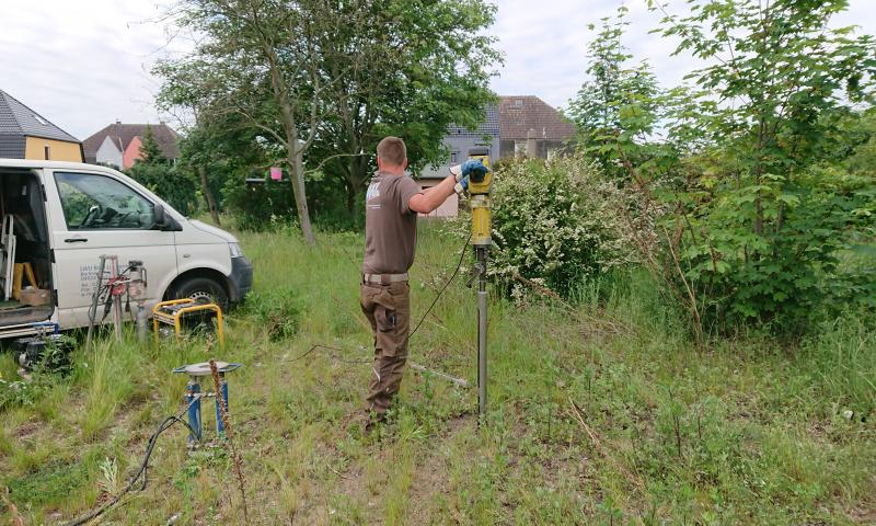 Baugrundgutachten zum Neubau eines Einfamilienhauses mit Garage in Gröditz/Landkreis Meißen