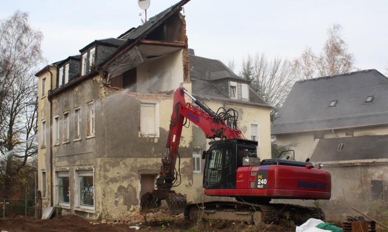 Rückbau Mehrfamilienhaus in Brand-Erbisdorf