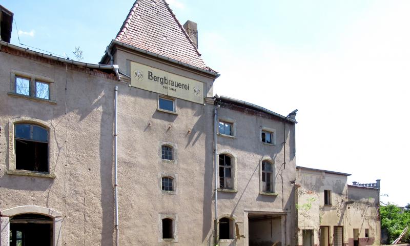 Abbruch Bergbrauerei Zschieschen, An der Bergbrauerei 6 in 01558 Großenhain, Gemarkung Zschieschen, Stadt Großenhain im Landkreis Meißen (SALKA-Nr. 85200979)